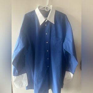 The PAUL FREDRICK SHIRT Men’s Dress Shirt Size: 181/2-34